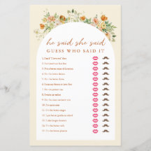 Vår Blommigt sa att hon sa Möhippa Game