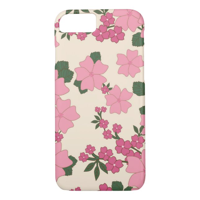 Vår Blommigt-samling Case-Mate iPhone Skal (Baksida)