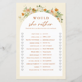 Vår Blommigt, skulle hon hellre Möhippa spel