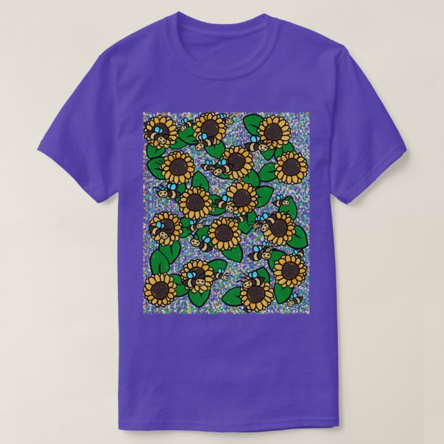 VÅR BLOMMOR 2 T SHIRT (Design framsida)