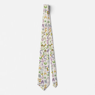 Vår blommor - Alphabet Boho Slips
