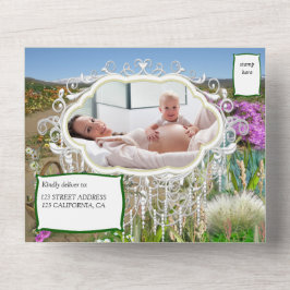 Vår blommor & ÄLVOR alla i en babyskare Al