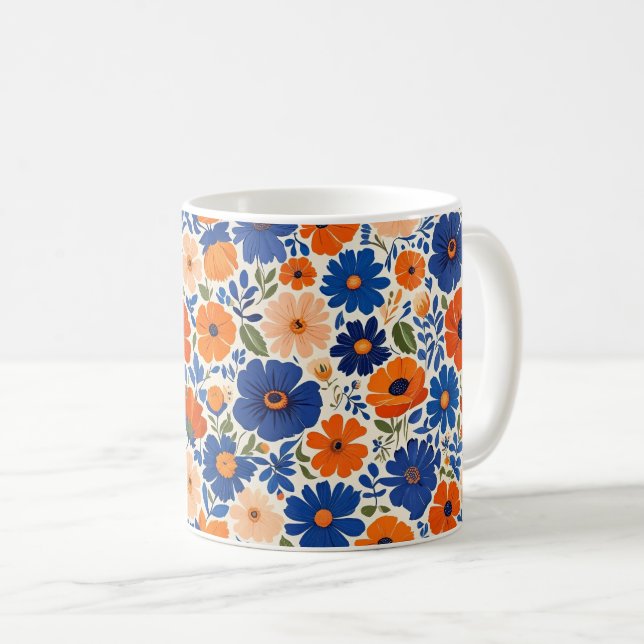 Vår blommor. Anemones Kaffemugg (Framsida höger)