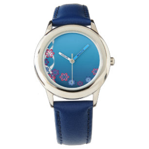 Vår blommor armbandsur