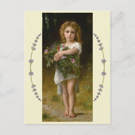 Vår blommor av William Bouguereau Vykort