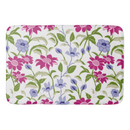 Vår blommor badrumsmatta