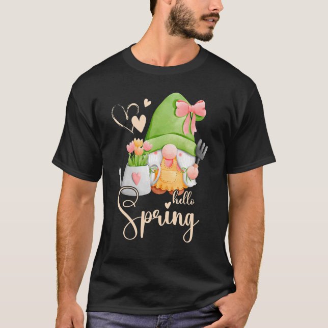 Vår, blommor, blommor, blommor, blommor t shirt (Framsida)