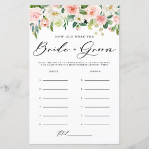 Vår blommor-brider och Groom-fotospel