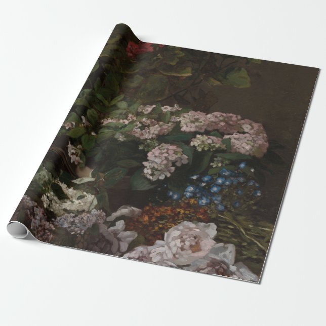 Vår blommor - Claude Monet Presentpapper (Utrullad)