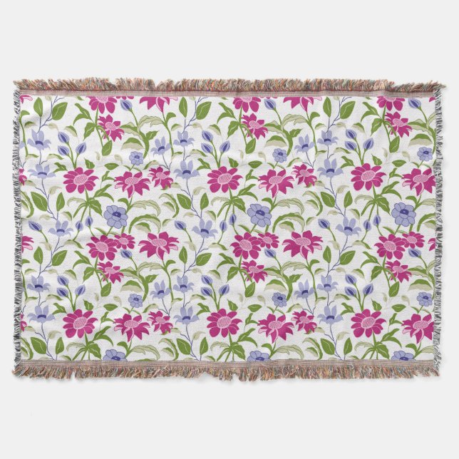 Vår blommor filt (Framsidan)