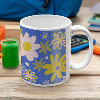 Vår blommor för kaffe och Tea Älskare Kaffemugg