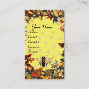 VÅR BLOMMOR HONEY BEE,NÖTKÖP,NÖTKÖP VISITKORT