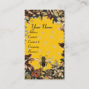 VÅR BLOMMOR HONEY BEE,NÖTKÖP,NÖTKÖP VISITKORT