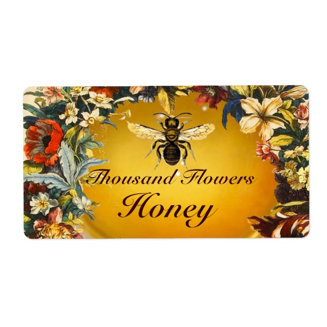 VÅR BLOMMOR HONEY BEE,NÖTKÖPER FRAKTSEDEL (Framsidan)