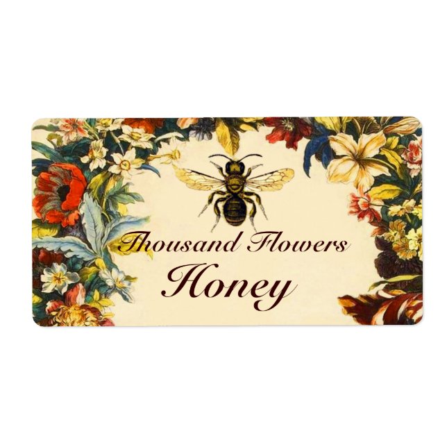 VÅR BLOMMOR HONEY BEE,NÖTKÖPER FRAKTSEDEL (Framsidan)