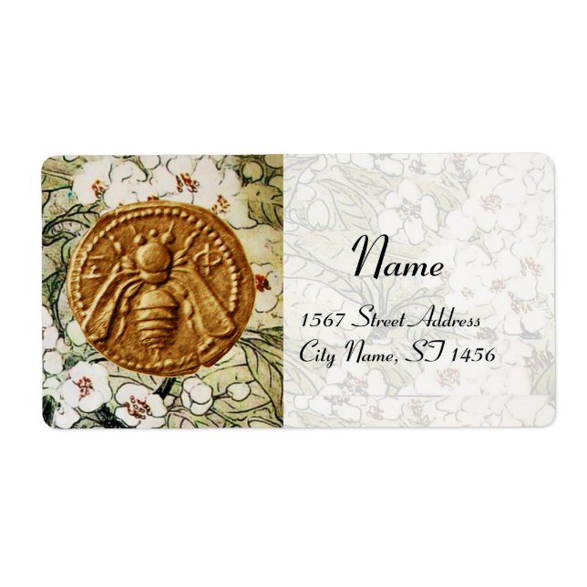 VÅR BLOMMOR HONEY BEE,NÖTKÖPER FRAKTSEDEL (Framsidan)