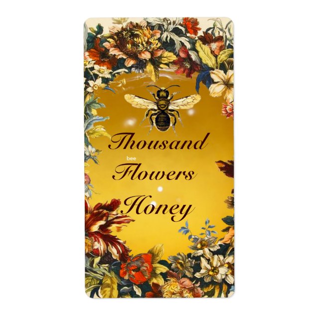 VÅR BLOMMOR HONEY BEE,NÖTKÖPER FRAKTSEDEL (Framsidan)