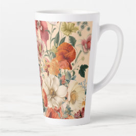 Vår blommor i Bloom med fjärilar