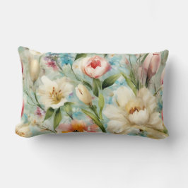 Vår blommor i Stil i imperialismen Lumbarkudde