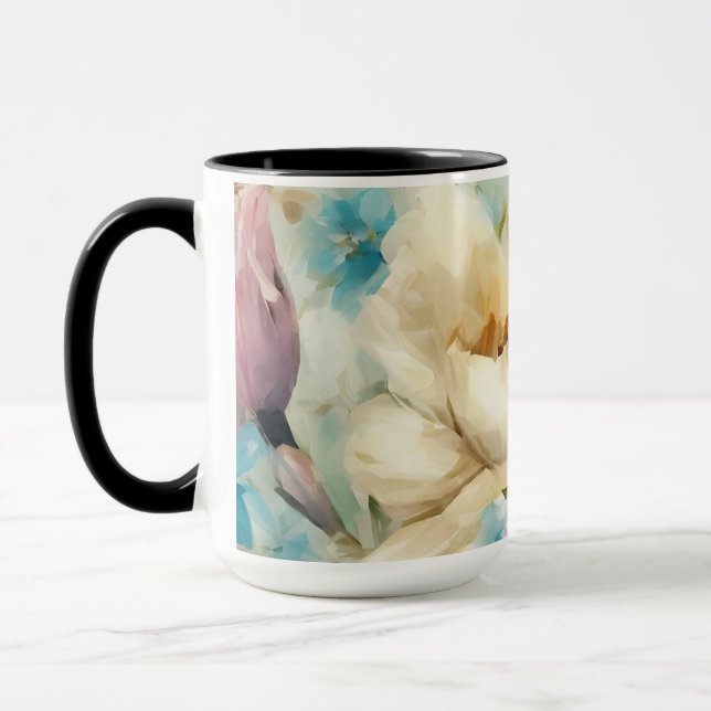 Vår blommor i Stil i imperialismen Mugg (Vänster)