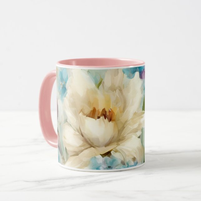 Vår blommor i Stil i imperialismen Mugg (Framsida vänster)