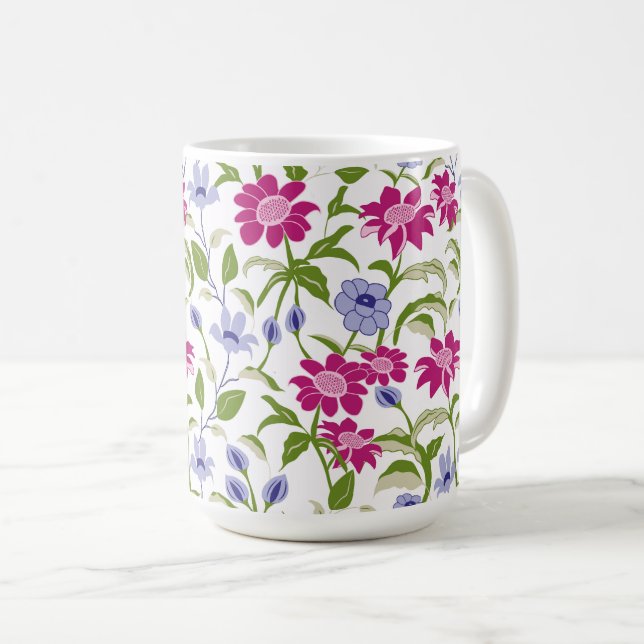 Vår blommor kaffemugg (Framsida höger)