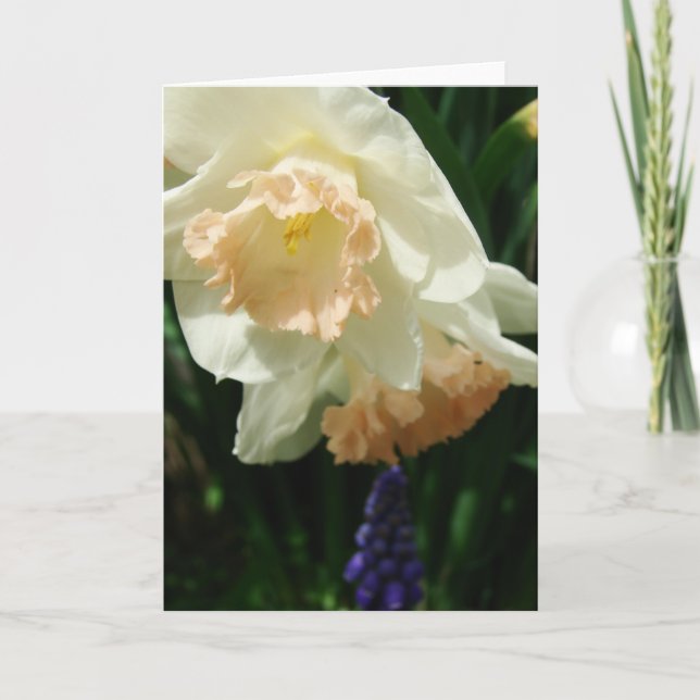 Vår blommor kort (Framsida)