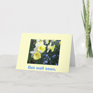Vår blommor kort