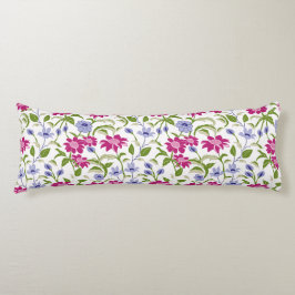 Vår blommor kroppskudde