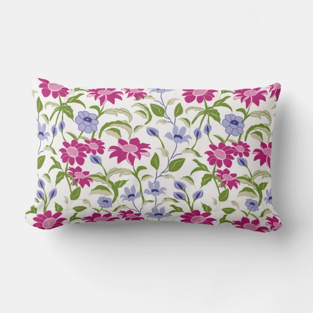 Vår blommor lumbarkudde (Framsida)