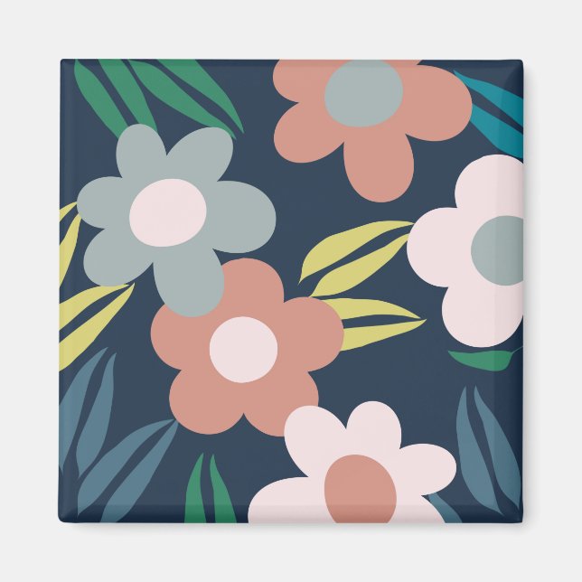Vår blommor magnet (Framsidan)
