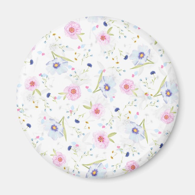 vår blommor magnet (Framsidan)