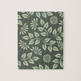 Vår blommor Mönster Pussel