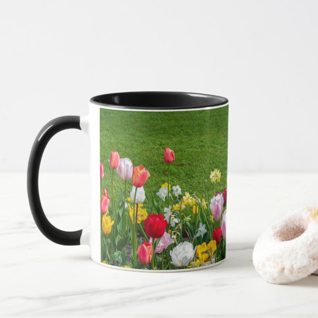 Vår blommor mugg (Med munk)