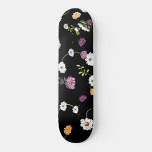 Vår blommor, natur mini skateboard bräda 18,5 cm