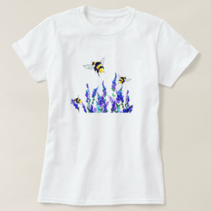 Vår blommor och Bees T-Shirt