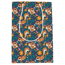 Vår blommor och ekorrar