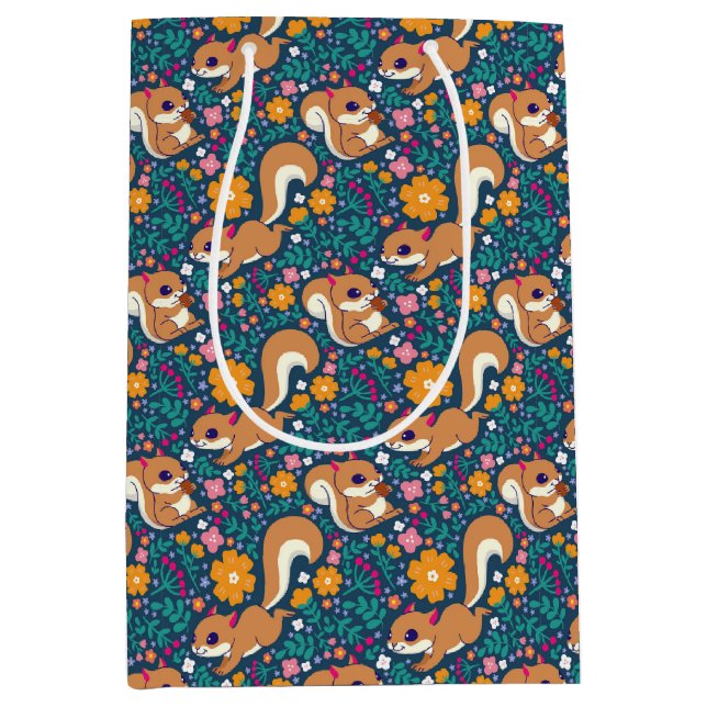 Vår blommor och ekorrar (Framsidan)