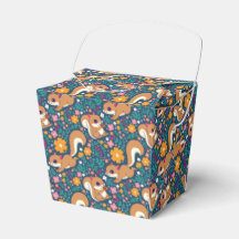 Vår blommor och ekorrar