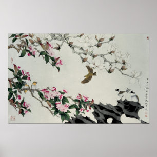 Vår blommor poster
