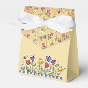 Vår blommor presentaskar