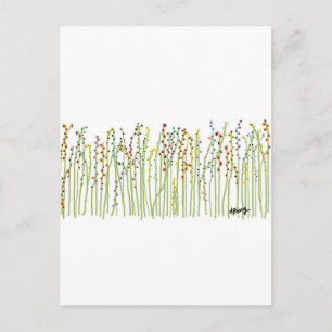 "VÅR BLOMMOR"-samling Vykort