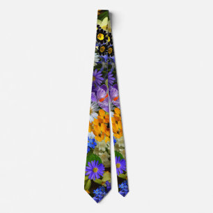 Vår blommor slips