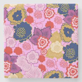 Vår blommor stenunderlägg