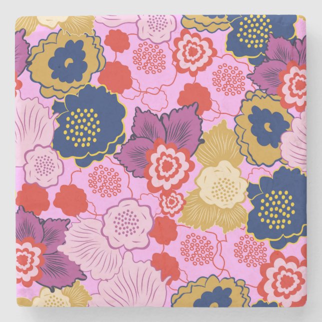 Vår blommor stenunderlägg (Framsidan)