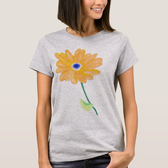 Vår blommor t shirt (Framsida)