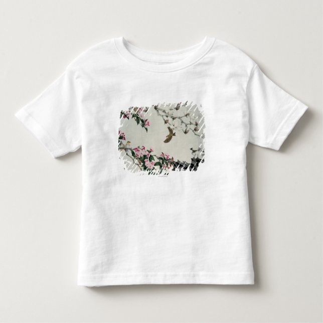 Vår blommor tee shirt (Framsida)