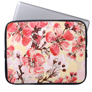 VÅR BLOMMOR U MÖNSTER LAPTOP FODRAL