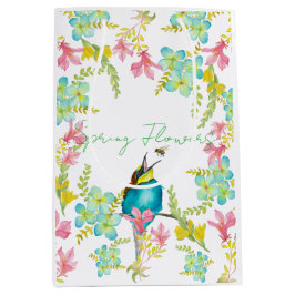 Vår blommor vattenfärg