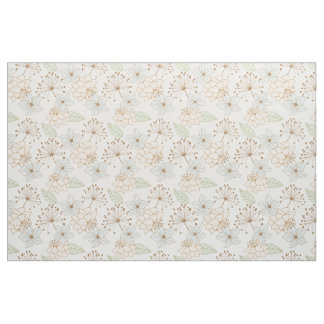 vår blommor väv tyg